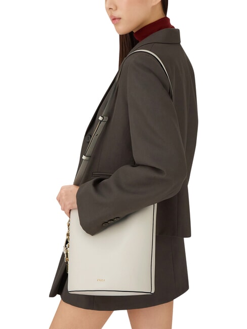 ROXIE Sac bandouli&egrave;re en cuir CR&Egrave;ME - Sacs pour Femme