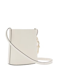 FURLA ROXIE Sac bandouli&egrave;re en cuir CR&Egrave;ME - Sacs pour Femme - 4