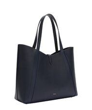 FURLA GOCCIA Sac &agrave; bandouli&egrave;re en cuir bleu encre - Sacs pour Femme - 3