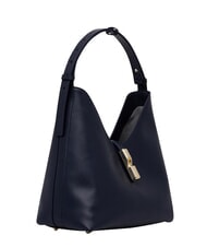 FURLA GOCCIA Sac bandouli&egrave;re en cuir bleu encre - Sacs pour Femme - 3