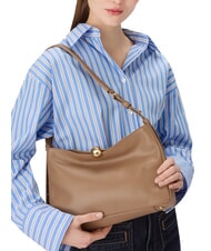 FURLA SFERA SOFT  Sac bandouli&egrave;re en cuir caramel au beurre - Sacs pour Femme - 2