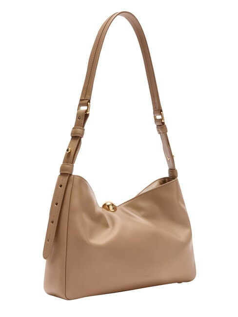 SFERA SOFT  Sac bandouli&egrave;re en cuir caramel au beurre - Sacs pour Femme
