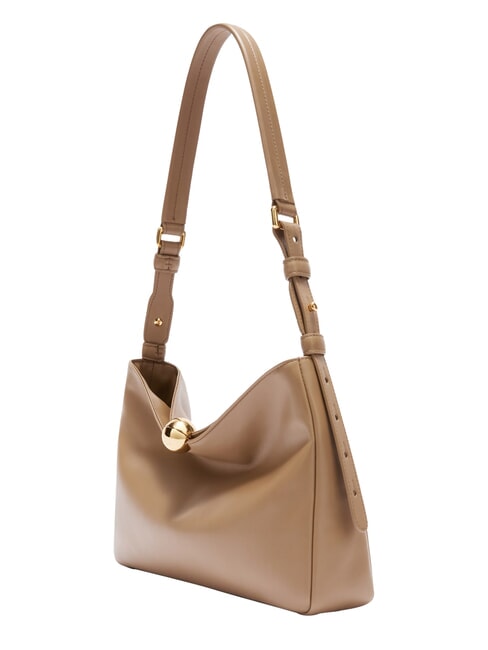 SFERA SOFT  Sac bandouli&egrave;re en cuir caramel au beurre - Sacs pour Femme