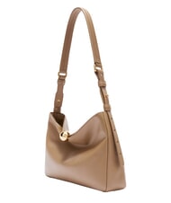 FURLA SFERA SOFT  Sac bandouli&egrave;re en cuir caramel au beurre - Sacs pour Femme - 5