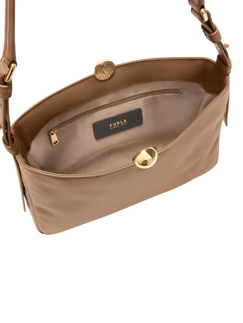 SFERA SOFT  Sac bandouli&egrave;re en cuir caramel au beurre - Sacs pour Femme