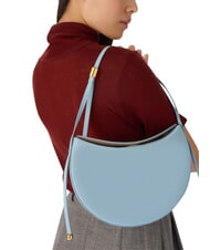 FURLA MOONSTONE  Sac bandouli&egrave;re en cuir papier de sucre - Sacs pour Femme - 5