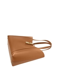 FURLA GOCCIA Sac &agrave; bandouli&egrave;re en cuir Brandy - Sacs pour Femme - 4
