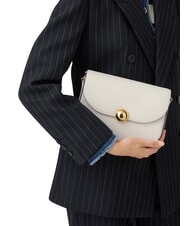 FURLA MOONLIGHT Mini sac &agrave; bandouli&egrave;re CR&Egrave;ME - Sacs pour Femme - 5