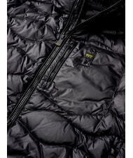 BLAUER WAVE Doudoune courte matelass&eacute;e &agrave; capuche noir - Doudounes homme - 6
