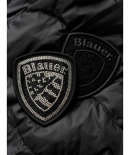 BLAUER CAMELIA Doudoune courte matelass&eacute;e &agrave; capuche noir - Doudounes femme - 4