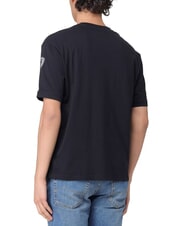 BLAUER HANSON T-shirt en coton &agrave; manches courtes noir - T-shirt - 2