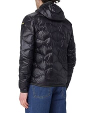 BLAUER WAVE Doudoune courte matelass&eacute;e &agrave; capuche noir - Doudounes homme - 2