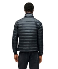 BLAUER SEWALL Doudoune courte matelass&eacute;e, col montant noir/gris 995 - Doudounes homme - 2