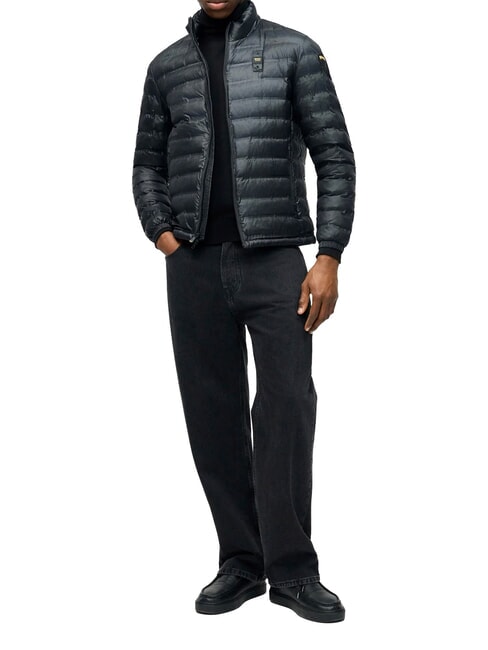 SEWALL Doudoune courte matelass&eacute;e, col montant noir/gris 995 - Doudounes homme