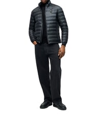 BLAUER SEWALL Doudoune courte matelass&eacute;e, col montant noir/gris 995 - Doudounes homme - 4