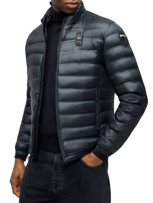 SEWALL Doudoune courte matelass&eacute;e, col montant noir/gris 995 - Doudounes homme
