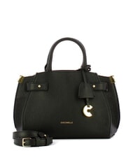 COCCINELLE KLICHE Mini sac &agrave; main avec bandouli&egrave;re Noir - Sacs pour Femme - 4