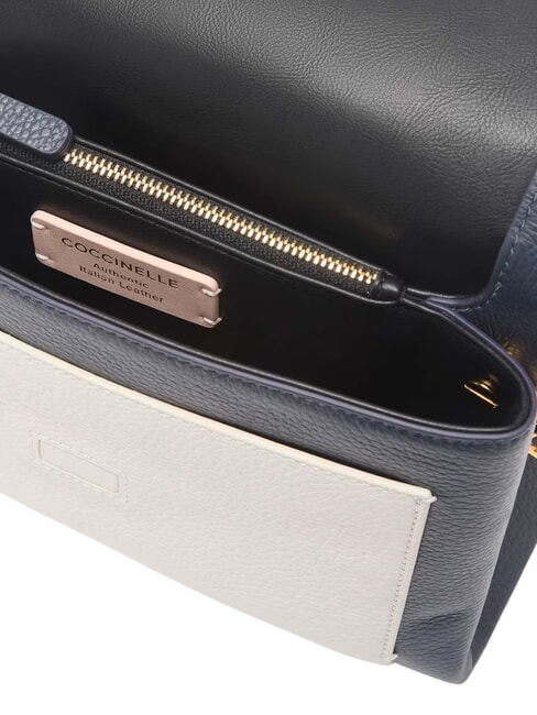 CAMPIONARIO - DORIAN BICOLOR sac bandouli&egrave;re en cuir multfriris - Sacs pour Femme