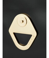 COCCINELLE DEW SHINY CALF Mini sac bandouli&egrave;re Noir - Sacs pour Femme - 3