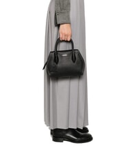 COCCINELLE LORD Sac &agrave; main en cuir moyen Noir - Sacs pour Femme - 2