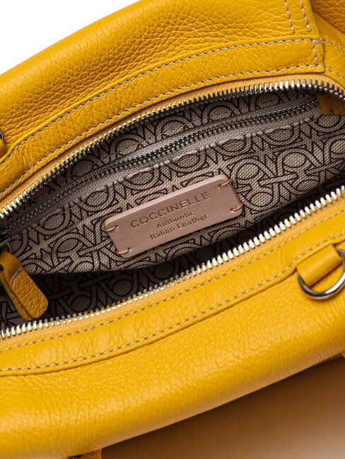 LORD Sac &agrave; main en cuir moyen ensoleill&eacute; - Sacs pour Femme