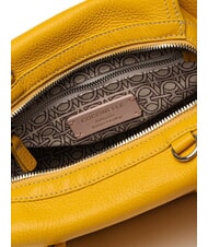 COCCINELLE LORD Sac &agrave; main en cuir moyen ensoleill&eacute; - Sacs pour Femme - 3