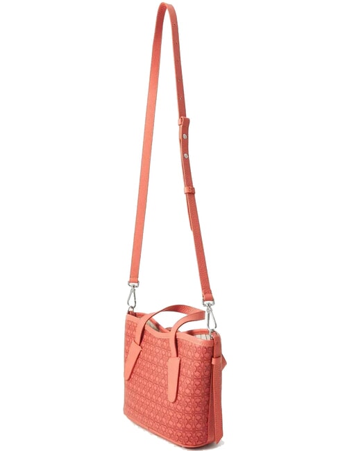 NEVER WITHOUT BAG COATED MONOGRAM Sac &agrave; main avec bandouli&egrave;re merlot - Sacs pour Femme