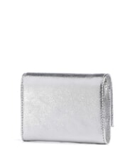 COCCINELLE METALLIC SMOOTH METAL portefeuille en cuir Noir - Portefeuilles Femme - 3