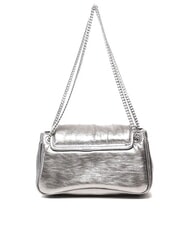 COCCINELLE C-ME FLUFFY Sac &agrave; bandouli&egrave;re acier - Sacs pour Femme - 3