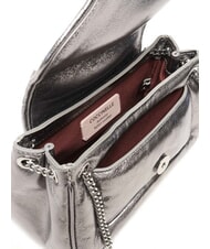 COCCINELLE C-ME FLUFFY Sac &agrave; bandouli&egrave;re acier - Sacs pour Femme - 4