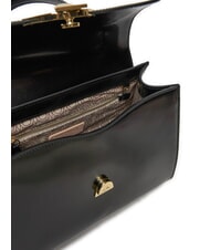 COCCINELLE DEW SHINY CALF Sac &agrave; main avec bandouli&egrave;re Noir - Sacs pour Femme - 4