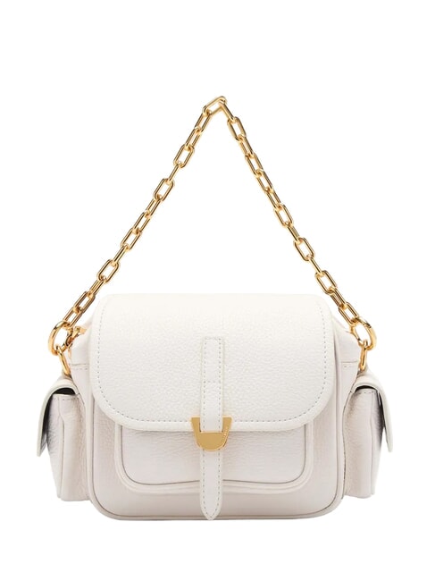 CAMPUS  Mini sac bandouli&egrave;re en cuir blanc - Sacs pour Femme