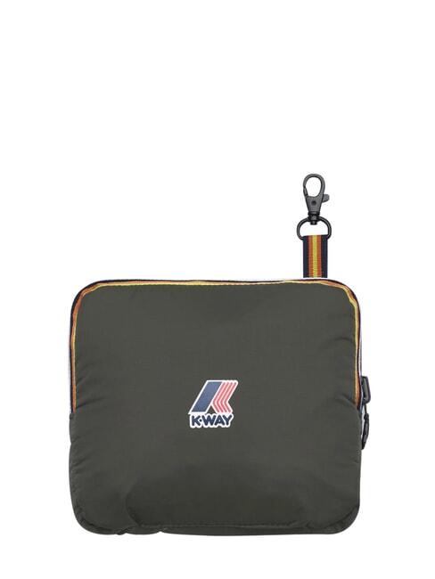 LE VRAI 4.0 MICHEL Sac &agrave; dos pliable vert noir&acirc;tre - Sacs &agrave; dos pour l'&Eacute;cole & les Loisirs