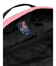 KWAY LE VRAI 4.0 MICHEL Sac &agrave; dos pliable g&eacute;ranium rose - Sacs &agrave; dos pour l'&Eacute;cole & les Loisirs - 4
