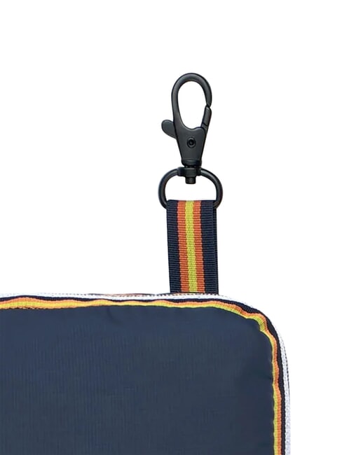 LE VRAI 4.0 MICHEL Sac &agrave; dos pliable insigne bleu - Sacs &agrave; dos pour l'&Eacute;cole & les Loisirs