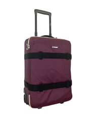 KWAY BLOSSAC  Chariot &agrave; bagages &agrave; main &eacute;tanche violet mauve vin-bl - Valises cabine - 3