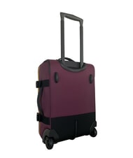KWAY BLOSSAC  Chariot &agrave; bagages &agrave; main &eacute;tanche violet mauve vin-bl - Valises cabine - 4