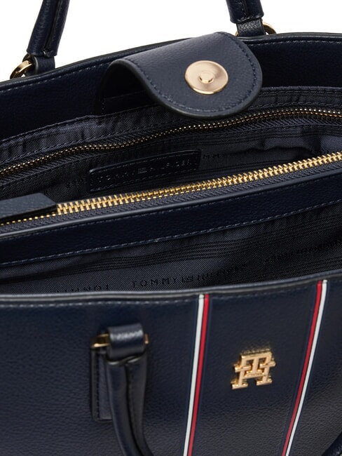 TH DAILY Sac &agrave; main avec bandouli&egrave;re bleu de l'espace - Sacs pour Femme