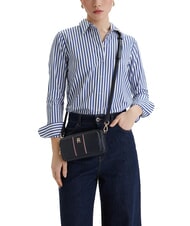 TOMMY HILFIGER TH DAILY Mini sac bandouli&egrave;re, avec bandouli&egrave;re bleu de l'espace - Sacs pour Femme - 2