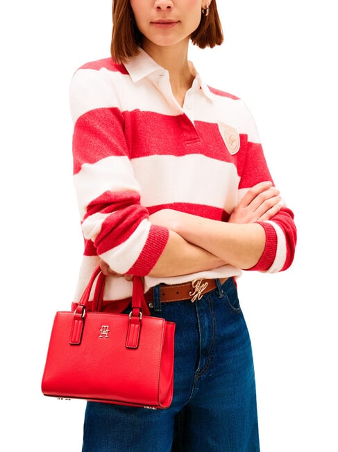 TH DAILY Mini sac &agrave; main avec bandouli&egrave;re rouge primaire - Sacs pour Femme