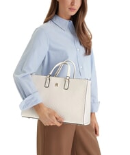 TOMMY HILFIGER TH DAILY Sac &agrave; main avec bandouli&egrave;re amovible mousseline - Sacs pour Femme - 2