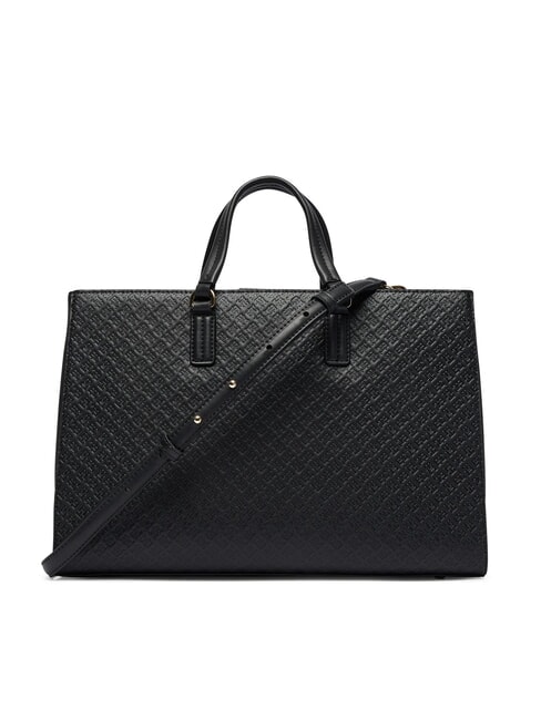 TH DAILY Sac &agrave; main avec bandouli&egrave;re amovible le noir - Sacs pour Femme