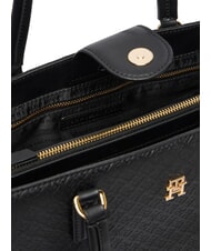 TOMMY HILFIGER TH DAILY Sac cabas &agrave; bandouli&egrave;re le noir - Sacs pour Femme - 6