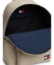 TOMMY HILFIGER TJ ESS DAILY Sac &agrave; dos en nylon recycl&eacute; pierre - Sacs &agrave; dos pour l'&Eacute;cole & les Loisirs - 3