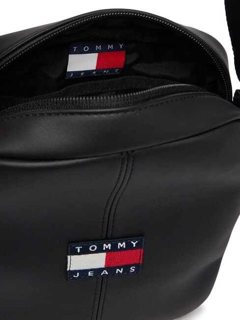 TJ ESS DAILY PU sac bandouli&egrave;re le noir - Sacs en Bandouli&egrave;res pour Homme