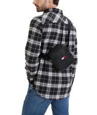 TOMMY HILFIGER TJ ESS DAILY PU sac bandouli&egrave;re le noir - Sacs en Bandouli&egrave;res pour Homme - 5