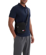 TOMMY HILFIGER TJ ESS DAILY Sac en nylon recycl&eacute; le noir - Sacs en Bandouli&egrave;res pour Homme - 5