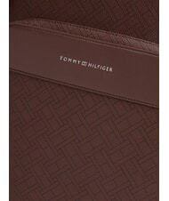 TOMMY HILFIGER TH FLAG MONOGRAM Sac &agrave; dos caf&eacute; en grains - Sacs &agrave; dos pour l'&Eacute;cole & les Loisirs - 3