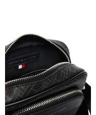 TOMMY HILFIGER TH FLAG MONOGRAM sac bandouli&egrave;re le noir - Sacs en Bandouli&egrave;res pour Homme - 4