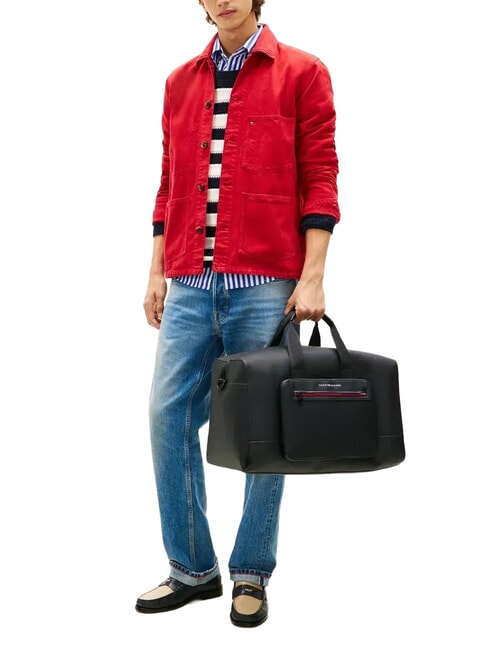 TH FOUNDATION Sac de voyage avec bandouli&egrave;re le noir - Sacs de voyage